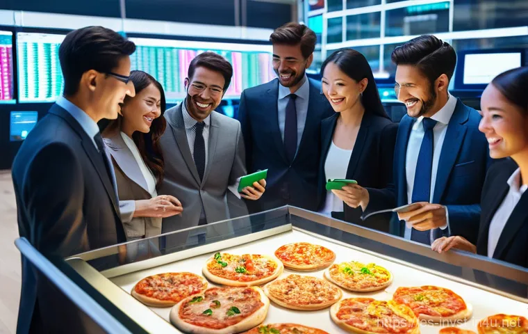 주식 분할과 합병의 차이 - **Prompt for Stock Split (Positive Growth and Accessibility):**
"A vibrant and bustling modern f...