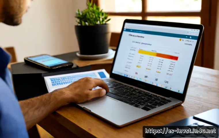 코인 레버리지 거래 - Photorealistic Spanish home-office scene, a focused adult investor reviewing a cryptocurrency levera...